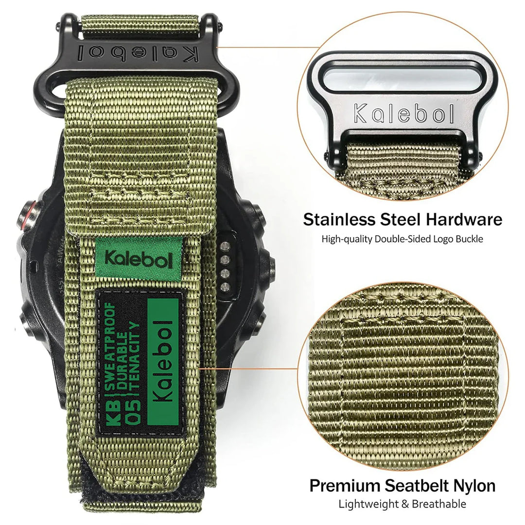 Durable Nylon Velcro Loop Garmin Bands - Quickfit