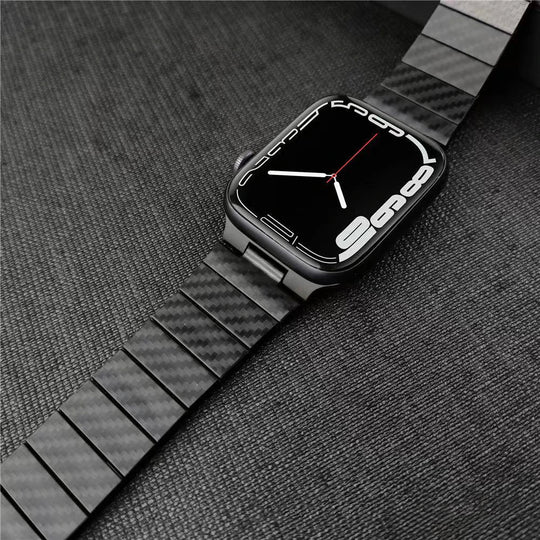 Apple Watch Carbon Fiber Strap - Sturdy, Sleek, Modern