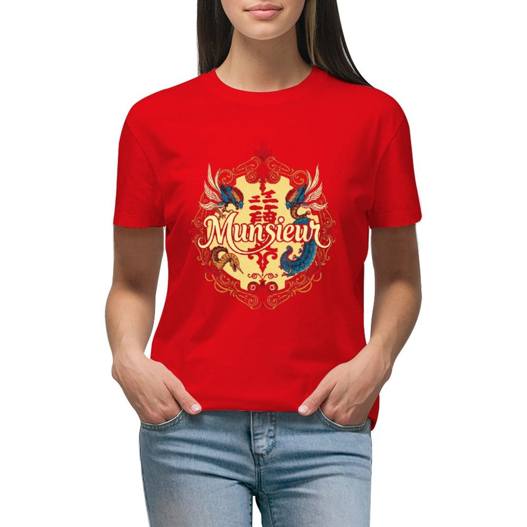 **SALE** Munsieur Women's T-shirt Designer Streetwear for Her