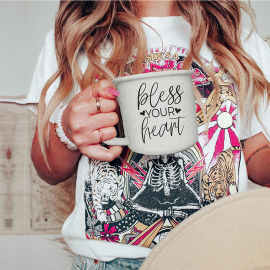 Bless Your Heart Ceramic Mug 14.5oz You Are A Freaking Goddess Coffee Mug Gift For Her