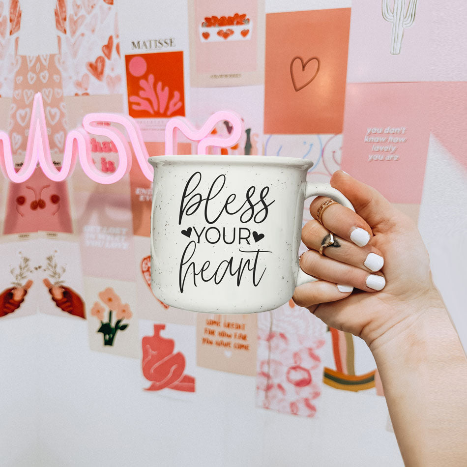 Bless Your Heart Ceramic Mug 14.5oz You Are A Freaking Goddess Coffee Mug Gift For Her