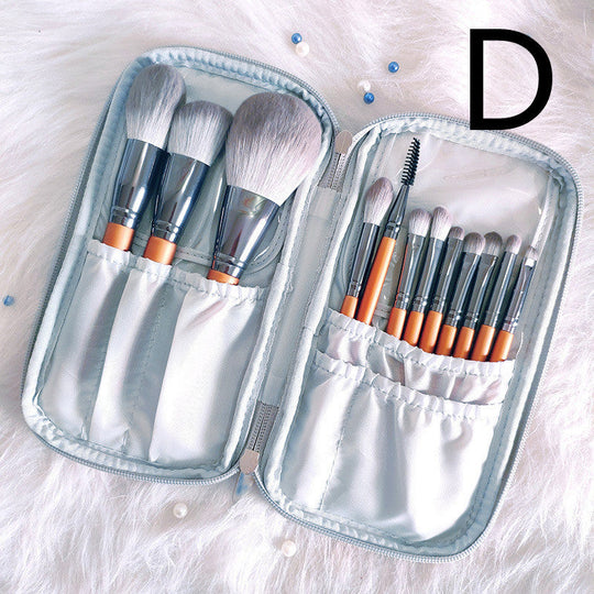 12 Makeup Brushes Loose Powder Eyeshadow Contouring Brush Set