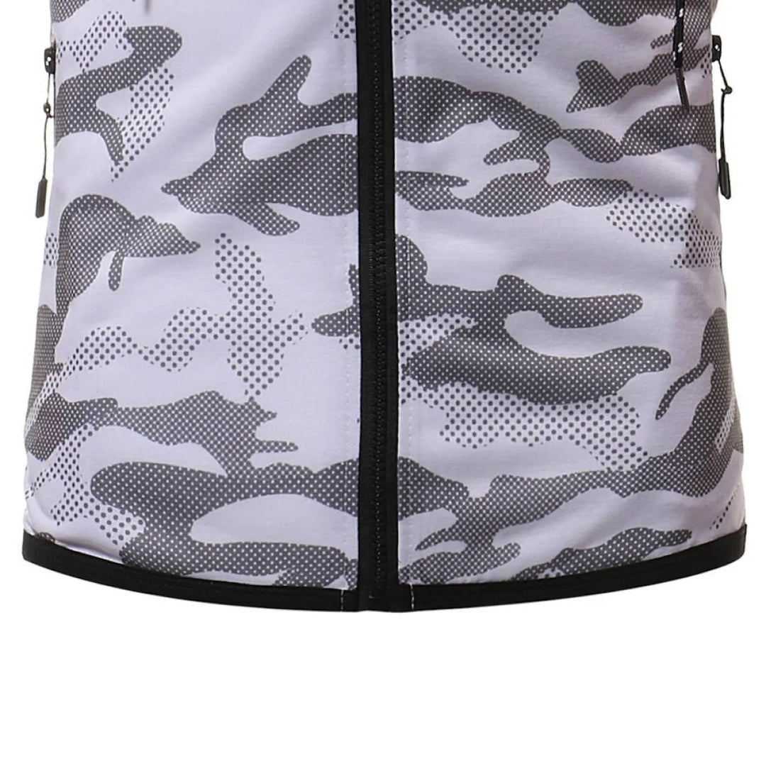 Camouflage Sleeveless Shirt