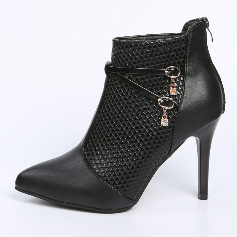 Ankle Boots Women's Pointed Toe
