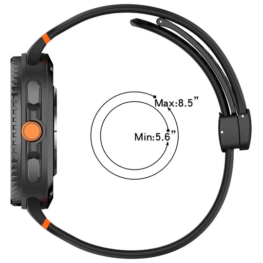 Galaxy 8 Galaxy 8 Classic Silicone Band - Soft Waterproof