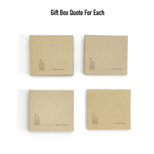 Mini Porcelain Vase Gift Set 3 White Glazed Bud Vases In Gift Box