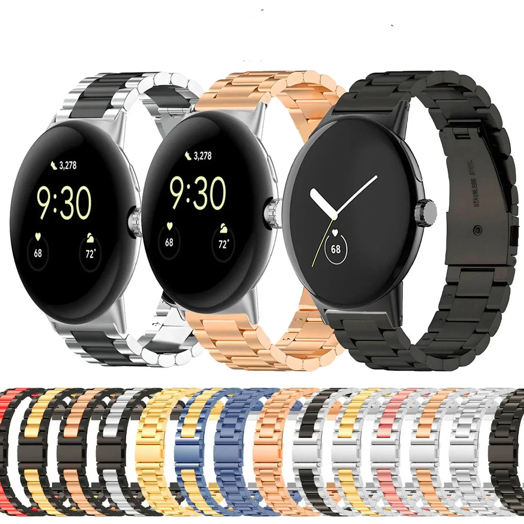 Google Pixel 1 2 3 4 41mm/45mm Stainless Steel Band - Sleek