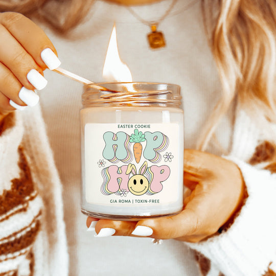 Easter Cookie Retro Sugar Cookie Candle Spring Dessert Cookie Scent