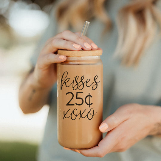 20oz Glass Tumbler With Bamboo Lid Sarcasm Is My Love Language Drinking Cup