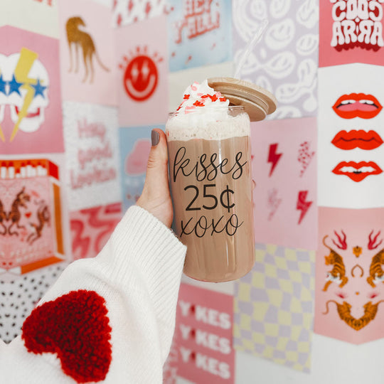 20oz Glass Tumbler With Bamboo Lid Sarcasm Is My Love Language Drinking Cup