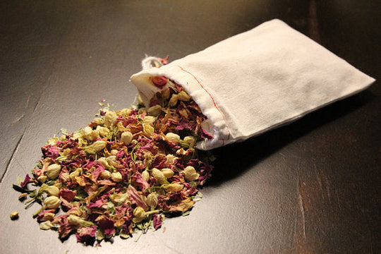 Organic Rejuvenating Bath Tea Sachet For Relaxing Soak