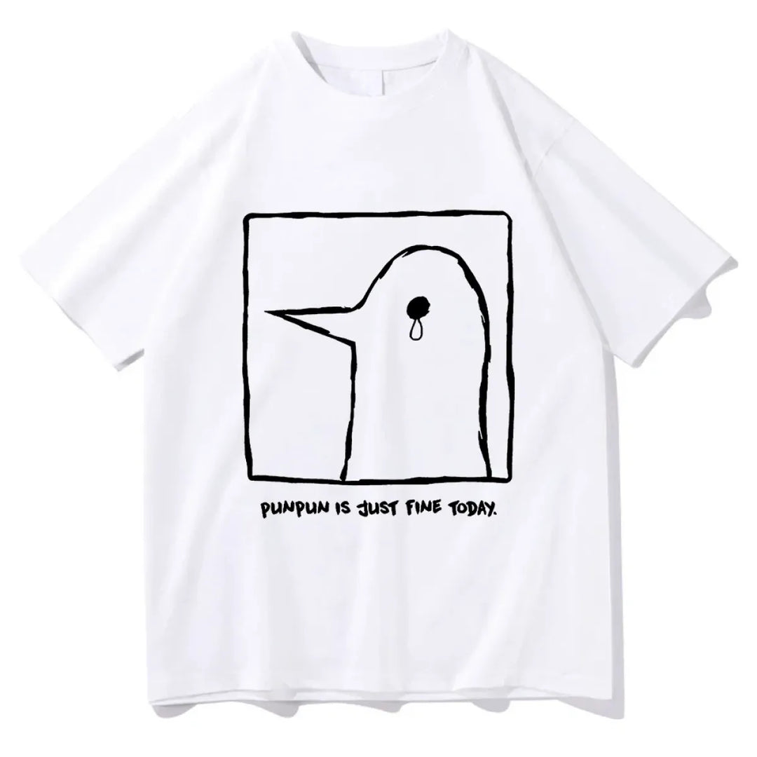 "Oyasumi Punpun" T-shirt - Punpun Is Just Fine Today