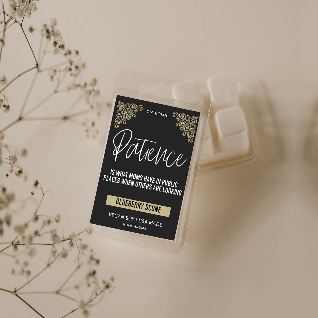 Blueberry Scone Scented Candle Gift Set For Mom Fresh Baked English Quickbread Sweet Tart Aroma