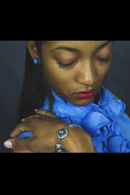 Round Sparkle Stud Earrings Promise Style Cubic Zirconia