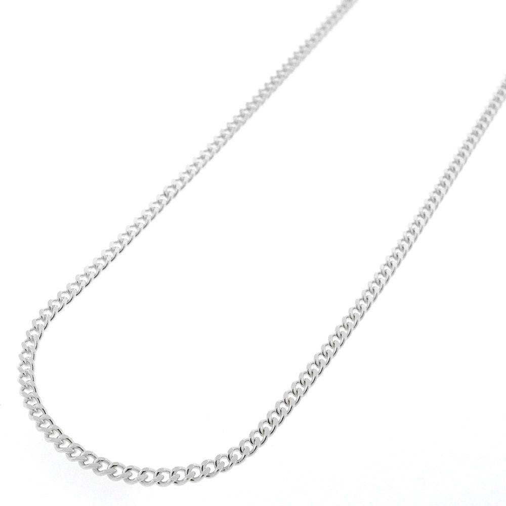 Sterling Silver Cuban Link Chain 24 Inch Unisex Necklace