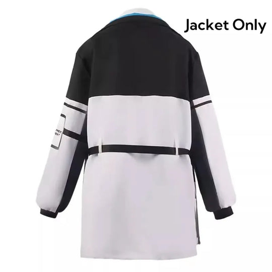 Blue Archive Tendou Arisu Cosplay Costume – Uniform, Wig & Coat Set